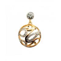 ราคา FINEJEWELTHAI จี้กลีบบัว-จี้เพชร-จี้เงิน-เงินแท้925-งานสุวัน-SWP008-G สีทอง (MKP0759741)