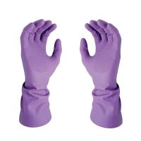 ราคา MICROTEX ถุงมือยางลาเท็กซ์ ทำความสะอาด ขนาด 12 นิ้ว ไซส์ L สีชมพู (MKP0822718)