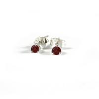 ราคา FINEJEWELTHAI ต่างหูโกเมน-ต่างหูเงิน-โกเมนแท้-E1063gm สีเงิน (MKP0838755)