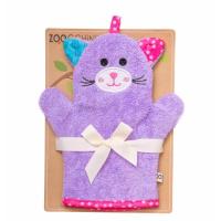 ราคา Zoocchini ถุงมือผ้าลายแมวแสนซน เนื้อดีใช้แทนฟองน้ำได้ ใช้สำหรับเช็ดหน้า อาบน้ำ ถูตัวได้ดี (MKP1028343)