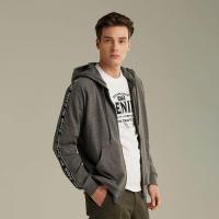 ราคา MC JEANS เสื้อกันหนาว มีฮู้ด Unisex สีเทา MJHP173 XL (GRMKPPR000070306)