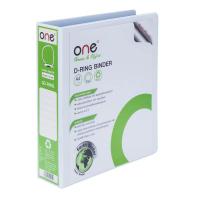 ราคา ONE แฟ้ม 3 ห่วง A4 สัน 3 นิ้ว ขาว ONE (MKP0977334)