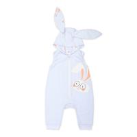 ราคา AUKA ชุดหมีแขนกุดมีเท้ามีหมวก Big Rabbit สีฟ้า 50 (MKP1588319)