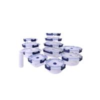 ราคา SUPER LOCK ซุปเปอร์ ล๊อค ชุดกล่องแก้วถนอมอาหารสูญญากาศ พร้อมตัวปั๊มสูญญากาศ รุ่น 6427-S23 x 11 (MKP1817103)