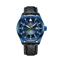ราคา Naviforce นาฬิกาข้อมือผู้ชาย สปอร์ตแฟชั่น รุ่น NF8022 D สีดำ หน้าปัดน้ำเงิน สายหนัง กันน้ำ ระบบอนาล็อก (MKP1349304)