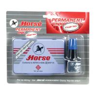 ราคา HORSE HORSE ชุดแท่นประทับ หมึกกันน้ำ สีเงิน (8x12 ซม.) (MKP0981747)