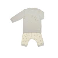 ราคา AUKA ชุดนอนแขนยาว เด็ก Cocoa Dot สีเขียว 6-12 Month (MKP1652755)