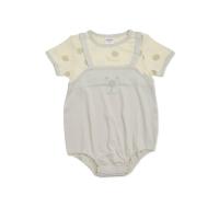 ราคา AUKA ชุดจั๊มสูทแขนสั้น เด็กผู้ชาย Cocoa Dot สีเขียว 3-6 Month (MKP1652767)