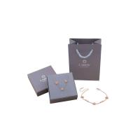 ราคา Larov เซ็ตเครื่องประดับ Larov สร้อยคอ+สร้อยข้อมือ+ต่างหู สีโรสโกลด์ รุ่น Mini Daisey style (MKP1620888)