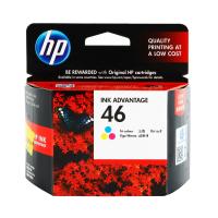 ราคา HP ตลับหมึกอิงค์เจ็ท 46 (CZ638AA) 3 สี HP (MKP1634684)