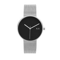 ราคา N.ix นาฬิกาข้อมือ รุ่น Shadow Mesh สายสแตนเลสสีเงิน หน้าปัดสีดำ (MKP0023871)