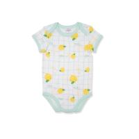 ราคา AUKA ชุดบอดี้สูทแขนสั้น เด็กแรกเกิด Cocoa Lemon กุ๊นสีเขียว 70 (MKP1782754)