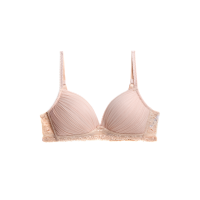 ราคา ELLE LINGERIE ยกทรงผู้หญิงรูปแบบไม่มีโครงเสริมฟองน้ำ LB6721BE สีเบจ C70 (MKP1817245)