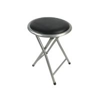 ราคา good to go เก้าอี้พับกลม เบาะนุ่ม สีดำ รุ่น 813H (MKP1212094)