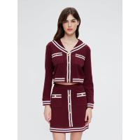 ราคา ASV (AW23) เสื้อแจ็คเก็ตผู้หญิง แขนยาว ปกกะลาสี สีแดง XS (MKP1595915)