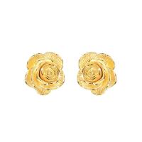 ราคา Prima ต่างหูทองคำ 99.9% รูปดอกกุหลาบ Queen of Rose Collection 111E4140-18 (MKP1446664)