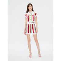 ราคา ASV (AW23) กระโปรงผู้หญิง ทรงเอ เอวยางยืด ผ้านิตทอลายทาง หลากสี M (MKP1689216)