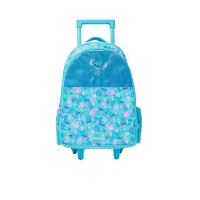 ราคา SMIGGLE กระเป๋าเป้สะพายหลังเด็กยูนิเซ็กส์ มีล้อลากพร้อม Light Up Wheels Stitch สีเทอควอยส์ (CDS16041677)