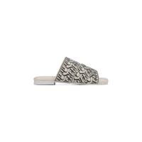 ราคา SHU รองเท้าผู้หญิง แบบมีส้น PALETTE SOFT SIGNET ON CANVAS SANDALS - สีขาว 36 EU (MKP1825802)