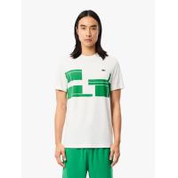 ราคา LACOSTE เสื้อยืด Lacoste Tennis x Novak Djokovic สีขาว S (MKP1827736)