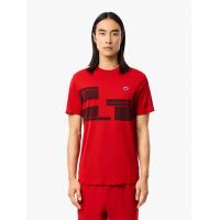 ราคา LACOSTE เสื้อยืด Lacoste Tennis x Novak Djokovic สีแดง S (MKP1827734)