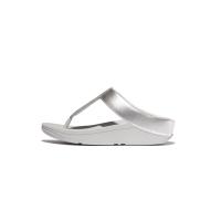 ราคา FitFlop™ รองเท้าแตะแบบหูหนีบผู้หญิง FINO GLITTERDUST METALLIC สี SILVER 5 UK (MKP1822010)