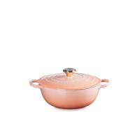 ราคา LE CREUSET หม้อต้มซุป Signature ขนาด 26 ซม. สีพีช (CDS16470385)