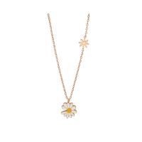 ราคา LAROV สร้อยคอผู้หญิงพร้อมจี้ดอกเดซี่ รุ่น La Fleur สีพิ้งค์โกลด์ (MKP1820420)