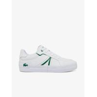ราคา LACOSTE รองเท้าผ้าใบผู้ชายลาคอสท์ รุ่น L004 สีขาว 8 UK (MKP1821539)