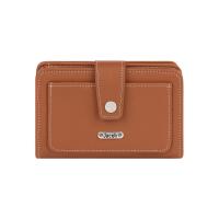 ราคา JACOB INTERNATIONAL กระเป๋าสตางค์ผู้หญิง V32173-Brown สีน้ำตาล Free Size (MKP1701616)