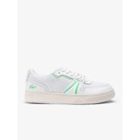 ราคา LACOSTE รองเท้าผ้าใบผู้ชายลาคอสท์รุ่น L001 วัสดุหนัง สีขาว 8.5 UK (MKP1756202)