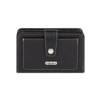 ราคา JACOB INTERNATIONAL กระเป๋าสตางค์ผู้หญิง V32173-Black สีดำ Free Size (MKP1701617)