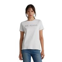 ราคา MC JEANS เสื้อยืดแขนสั้น ผู้หญิง สีขาว S (MKP1842985)