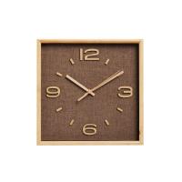 ราคา HAVEN นาฬิกาแขวนผนัง ทรงสี่เหลี่ยม ไม้ไผ่ 12 นิ้ว สีน้ำตาล (CDS13933883)