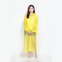 ราคา CHARITES BRAND ชุดคลุมกันฝน Raincoat FA เสื้อคลุมกันฝนสไตส์เกาหลี กันน้ำกันฝุ่นละออง สีเหลือง Free Size (MKP1337371)