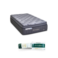 ราคา JESSICA BEDDING ที่นอน JESSICA ระบบพ็อคเก็ตสปริง 7 โซน ผ้าหุ้ม Bamboo และผ้าหุ้ม Charcoal หนา 14 นิ้ว รุ่น ZIRIUS ขนาด 3.5 ฟุต (MKP1370893)