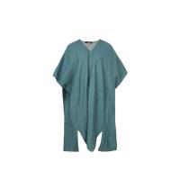 ราคา YaccoMaricard เดรสผู้หญิงผ ผ้าลินิน ดีไซน์เดินเส้นเป็นช่องตาราง สีเขียว Free Size (GRMKPPR000145808)