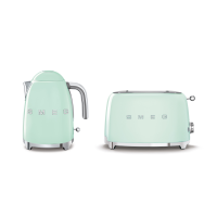 ราคา SMEG เครื่องปิ้งขนมปัง และ กาต้มน้ำ สีเขียว 1.7 ลิตร (MKP1368138)