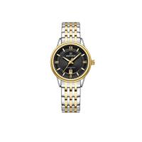 ราคา NAVIFORCE นาฬิกาข้อมือผู้หญิง NF8040L D สายแสตนเลสสองกษัตริย์ สีเงิน ทอง หน้าปัดดำ ระบบอนาล็อก (MKP1735469)