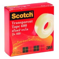 ราคา SCOTCH SCOTCH เทปใส แกน 1 นิ้ว รุ่น 600 ขนาด 1 นิ้ว x 36 หลา (1 ชิ้น) (MKP0978931)
