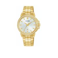 ราคา ALBA นาฬิกาข้อมือผู้หญิง Signa รุ่น AH7CX0X 34 มม. สีเงิน (CDS16988927)