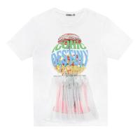 ราคา ICONIC เสื้อยืดพิมพ์ลาย ตกแต่ง รุ่น EMBELLISH T-SHIRT สีขาว XL (MKP1219017)