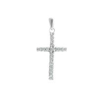 ราคา FINEJEWELTHAI จี้เพชร-จี้ไม้กางเขน-จี้เงิน-เพชร-CZ-P1161cz00 สีเงิน (MKP0658103)