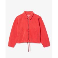 ราคา LACOSTE เสื้อแจ็กเก็ตผ้าเดนิม ทรงหลวม ย้อมสีธรรมชาติ สีแดง 38 EU (GRMKPPR000145969)