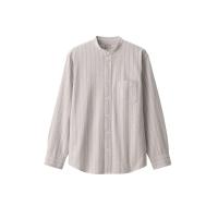 ราคา MUJI เสื้อเชิ้ตผู้ชายผ้าออกซฟอร์ตคอจีนแขนยาว M (MJT51666262)