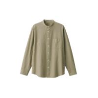ราคา MUJI เสื้อเชิ้ตผู้ชายผ้าออกซฟอร์ตคอจีนแขนยาว S (MJT51666132)