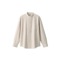 ราคา MUJI เสื้อเชิ้ตผู้ชายผ้าออกซฟอร์ตคอจีนแขนยาว XL (MJT51666248)