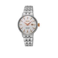 ราคา SEIKO นาฬิกาข้อมือผู้หญิงอัตโนมัติ Presage รุ่น SRE009J สีสแตนเลส ขนาด 30.28 มม. (CDS93783484)