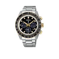 ราคา SEIKO นาฬิกาข้อมือผู้ชาย Prospex Solar Speed Timer รุ่น SSC941P สีดำ (CDS13537289)