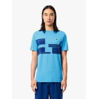 ราคา LACOSTE เสื้อยืด Lacoste Tennis x Novak Djokovic สีน้ำเงิน S (MKP1827737)